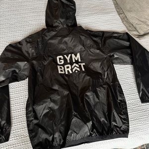 Barry’s Bootcamp “Gym Brat” windbreaker/ rain jacket
